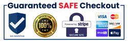 <p>Guaranteed <b>secure & safe</b> checkout.</p>